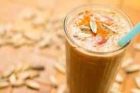 Fruit Juice Smoothie with Sunflower Seeds